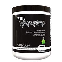 White Warped Pre-Workout Powder by Controlled Labs, 30 Servings for Increased Energy, Endurance, and Nitric Oxide Enhancement, Fast Absorbing for Workouts, Training, Sports and Bodybuilding