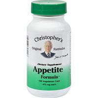 2 Pack of Dr. Christopher s Appetite Formula - 475 mg - 100 Vegetarian Capsules -