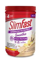 SlimFast Advanced Nutrition High Protein Meal Replacement Smoothie (Pack of 6)
