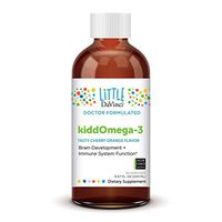 Little Davinci - kiddOmega-3, High-Quality Fish Oil for Kids, Cherry-Orange Liquid, 40 Servings, 6.67 fl. oz.