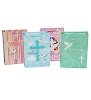Small Gift Bag Religious Assorted, Case of 12