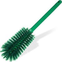 Carlisle 40001C09 Commercial Bottle Brush, Polyester Bristles, 16" Length, Green (Pack of 6)