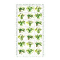 Frontia Cute Flower Floral Japanese Stickers Seals Envelope Masking Paper Decoratiove Gift Label