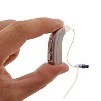 Zyon Rechargeable RIC Hearing Amplifier, Digital Wind Aid & Assist Noise Reduction, for Adults, Latest Version 2020 (Left)