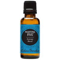 Edens Garden Fighting Five Essential Oil Synergy Blend, 100% Pure Therapeutic Grade (Highest Quality Aromatherapy Oils- Cold Flu & Detox), 30 ml