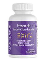 Prosomnia Natural Sleep Supplement, Relaxation Calmness Supplement - Sleep Well, Wake Refreshed, 30 Capsules