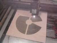 Bahtinov Focus mask Custom Made to Your Scope in Plywood Birch by Laser Cutting- 14" Diameter Limit
