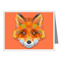 Note Card Triangle Fox
