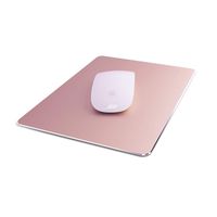 Aluminum Metal Mouse Pad Ultra Thin Winter and Summer Dual-Use Waterproof Fast and Accurate Control for Gaming and Office(Small Rose Gold 9.05X7.08 inch) ... ......
