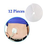 Feeding Tube Pad G Tubes Button Pads Holder Covers Peg Tube Supplies Catheter Support Peritoneal Abdominal Dialysis Extra Soft and Absorbent Pads (12 Pack)