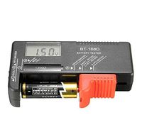 BT-168D Digital Battery Capacitance Diagnostic Tool Battery Tester LCD Display Volt Checke AA/AAA/C/D/9V/1.5V Button Cell Test