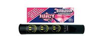 Herb Airtight Tube Pocket Protector with Juicy Jay's Bubblegum 1.25 Flavored Hemp Rolling Papers 1 Count DC Crafts Nation- Happy Face
