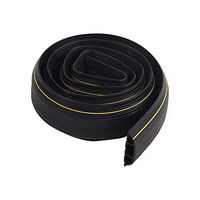 OrangePlas Floor Cable Cover Cable Protector-Flexible to Cover Cables, Cords and Wires- 3 Channels Great for The Office, Warehouse or Concerts(6.5 Feet)