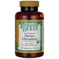 Swanson Horse Chestnut 22% Aescin (Standardized) 250 Milligrams 120 Capsules