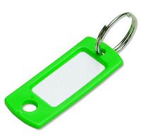 Lucky Line Key Tag with Ring; Green; 50 Per Bag (16940)