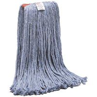 Renown (12-Pack) 16 Standard Blue Blend Cut-End Wet Mop Head with 1 in. Head Band