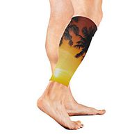 Leg Sleeve Palm Tree Sunset Nature Calf Sleeves 1 Pair for Men/Women Running/Cycling/Maternity/Travel/Ourdoor Activities