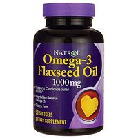 Omega-3 Flaxseed Oil 1000 Milligrams 90 Sgels