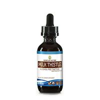 Milk Thistle Alcohol-Free Liquid Extract, Organic Milk Thistle (Silybum marianum) Dried Seed Tincture Supplement (2 FL OZ)