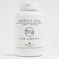 LiveLightly Caprylic Acid 600mg 100 softgels