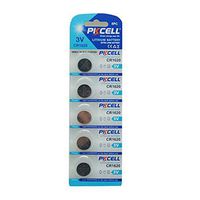 PKCELL CR1620 3V Lithium Battery DL1620 ECR1620 R1620 CR 1620 Button Cell Batteries (5PC)