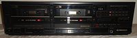 Pioneer Stereo Dual Cassette Tape Deck CT-1280WR - Auto Reverse - Japan 1986