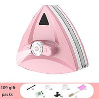 WXKER Double Side Magnetic Window Cleaner, Ultra-strong Adjustable Magnetic Home High-rise Outdoor Thicknesswiper Household Supplies Anti-pinch Design Suitable for 5-25mm Single Double Hollow Glass