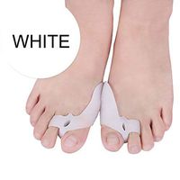 Maskso Ingrown toenail 1 Pair of Toes, Daily use Silicone Gel Toe Toe Protector, Care Finger Toe Separator Hallux valgus, Toe aligner (Size : D)