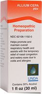 UNDA - Allium Cepa Plex - Homeopathic Remedy to Help Temporarily Relieve Symptoms of Cold and Allergies - 1 fl. oz.
