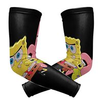 Patrick Star and Spongebob Arm Sleeve - UV Protection Cooling Compression Sun Sleeves for Men & Women for Running, Cycling,Baseball, Basketball, Golf