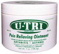 U-Tri Ointment for Muscle and Joint Pain, Made in USA Since 1938, Jumbo Size, 7 OZ.