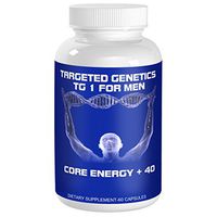 Targeted Genetics Chronic Fatigue Syndrome Supplement CFS and Caffeine Pills for Designed Men 40 and Older. Vitamins for Energy Made for Men with Chronic Fatigue.