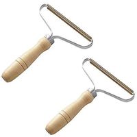 LONG TAO 2 Pcs Lint Remover Clothes Sweater Fabric Shaver Lint Remover Manual Brush Scratch Cut Tool for Couch, Blanket, Socks, Legging, Wool, Cashmere