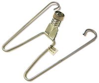 W- Frame | Wedge Dust Mop Head Wire Frame for Airplane Mops Fits Your Standard Acme Threaded Handle | Screw On Style Attachment (1)