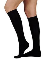 Juzo 08132 20-30 mmHg, Basic Ribbed, Knee, Khaki - Size II