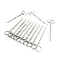 LAJA IMPORTS AUTOCLAVABLE PACIFATED METZENBAUM Scissors 7" Curved 12/PK Satin Finish Dental Veterinary Instruments