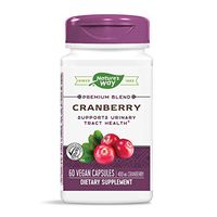 Nature's Way Premium Potency Standardized Cranberry 90% Fruit Solids, 400 mg per serving, 60 Capsules