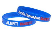 Diabetes Insulin Dependent - Alert Bracelet - Small