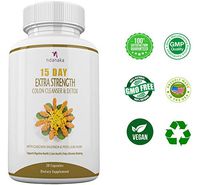Detox and Colon Cleanse for Weight Loss, Reduce Belly Fat, Extra Strength Diet Pills with Natural Laxatives, Fiber, Acidophilus, Promotes Healthy Bacteria in Intestines 15 - Day Colon Cleansing Detox