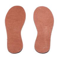 LAMBAA Natural Leather Insoles Tan 15 Women/12 Men