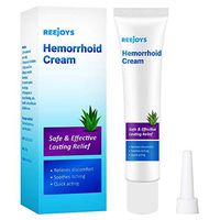 Reejoys Hemorrhoid & Fissure Cream, Hemorrhoid & Fissure Ointment, Hemorrhoid Treatment, Fast Relief Hemorrhoid Cream Healing Formula, Hemorrhoid Symptom Ointment