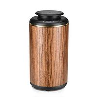 Essential Oil Diffuser Waterless&Wireless USB Operated Car Diffusers for Essential Oils, Small Portable Aromatherapy Diffuser Cordless Wood Grain Aroma Diffuser 10ML, Mother's Day Gift Idea