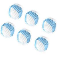 Asdomo 12 Pack Washing Balls, Reusable Dryer Balls Magic Hair Removal Plastic Laundry Balls Washer and Dryer Ball Remove Long Hair to Save Drying Time