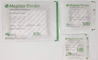Mepilex Border Wound Dressing Bundle Pack (Contains 1 Each of: 3" x 3" - 4" x 4" - 6" x 8") Total of 3 Wound Dressings