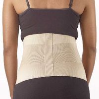 Corflex E/N Lumbar Back Support Belt for Back Pain-Beige-XS
