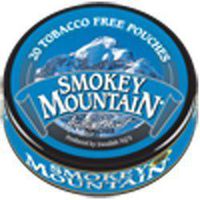 Smokey Mountain Snuff, 5 Cans - Arctic Mint POUCH - Tobacco Free, Nicotine Free