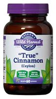 Oregon's Wild Harvest "True" Cinnamon Organic Supplement, 60 Count, 60 Fluid Ounce