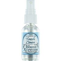 Blunt Xtreme Fresh Linen Type Air Freshener – 100% Ultra Concentrated Oil Based Spray - Ideal for Bathroom, Home, Car, Office & More - Soothing Properties - Long Lasting Effects - 1oz Bottle