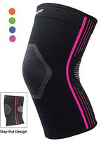 Plus Size Knee Sleeve for Women Medical-Grade Compression Knee Brace Support for Arthritis and Knee Pain Extra Large (Purple, XL Single)