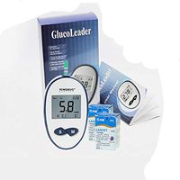 Blood Sugar Tester Blood Glucose Monitor Meter Diabetes Test Kit for Home 50 Test Strips 50 Twist lancets Family Monitor Diabetic Blood Glucose Monitoring System